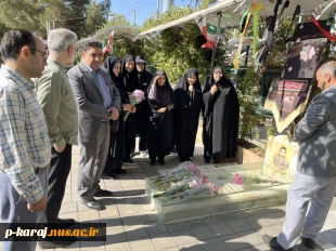 غبارروبی مزار شهدا و تجلیل از خانواده شهدا توسط دانشگاهیان دانشگاه ملی مهارت واحد استان البرز    3