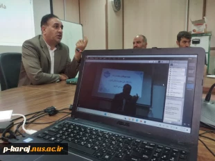 وبینار روایت جنگ 12 روزه و آینده جنگ با اراِئه دکتر قربانی تحلیلگر مسائل سیاسی و بین الملل در دانشگاه ملی مهارت واحد استانی البرز برگزار شد 2