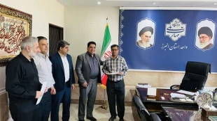 به مناسبت 22 تیر ماه روز حراست از تلاش های پرسنل حراست دانشگاه ملی مهارت واحد استانی البرز  تقدیر شد. 3